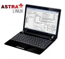 Ноутбук на ОС Astra Linux с ПО для анализаторов AnCom